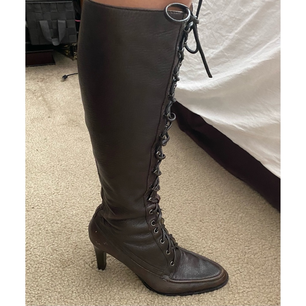 Knee high boot